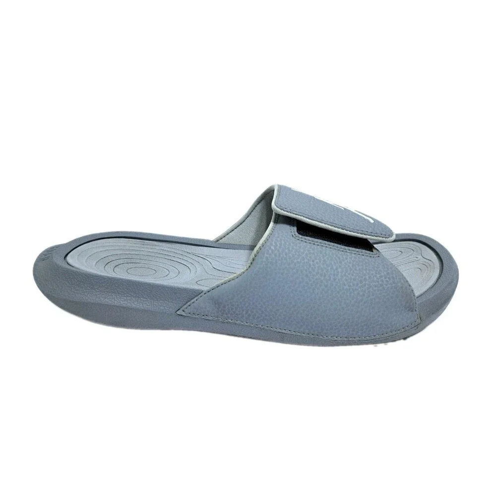 Nike Men's Jordan Hydro 6 Cool Grey Size 10 881473-004 Slides Sandals Beach Pool